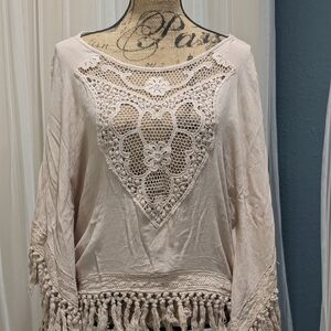 Karlie Crochet Boho Top